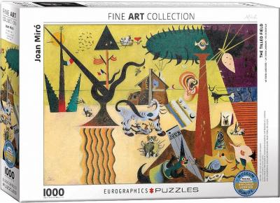 EUROGRAPHICS  ""Joan Miro enfouir Le Champ (Puzzle 1000p, Multicolore)
