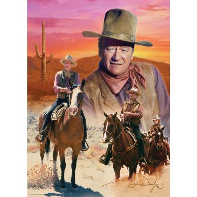 MASTER PIECES Puzzle John Wayne - La M&eacute;thode Cow-Boy 
