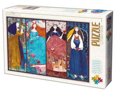 DTOYS Puzzle Kurti Andi - Collage 