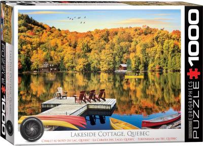 EUROGRAPHICS  Lakeside Cottage Quebec - (1000) 
