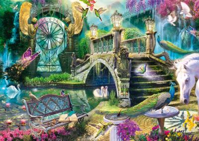 SCHMIDT SPIELE Puzzle -  - Le jardin secret - 1000 pieces - Des 12 ans