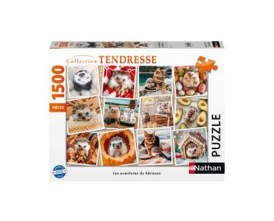 RAVENSBURGER Puzzle 1500 pieces : Photo animaux mignons - Neuf
