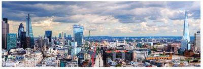 DINO  Toys (DINR7) Puzzle  Vue de Londres - 1000 pi&egrave;ces - Panoramique, Multicolore - 545397