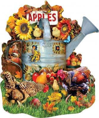 SUNSOUT Puzzle Lori Schory - Fall Watering Can 
