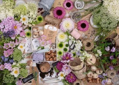 RAVENSBURGER Puzzle 1000 pi&egrave;ces : Pour l'amour des fleurs 