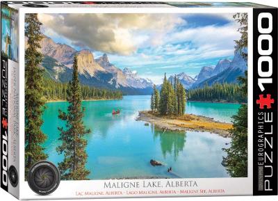 EUROGRAPHICS  Maligne Lake Alberta (1000)