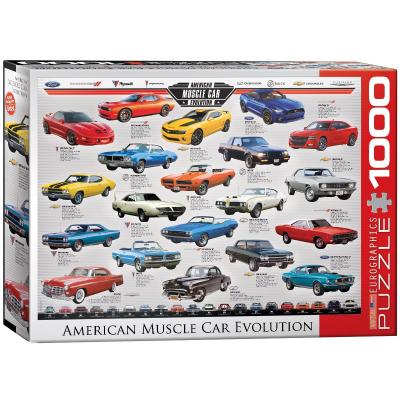 EUROGRAPHICS  American Muscle Car Evolution (1000)