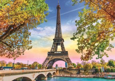 TREFL - puzzle mod&egrave;le paris 500 pi&egrave;ces, 37330, multicolore