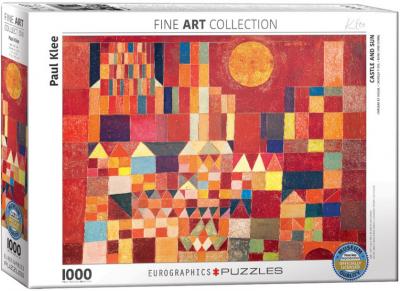 EUROGRAPHICS Puzzle Paul Klee - Ch&acirc;teau et Soleil 