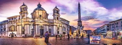 TREFL Puzzles 500 Panorama - Piazza Navona Rome
