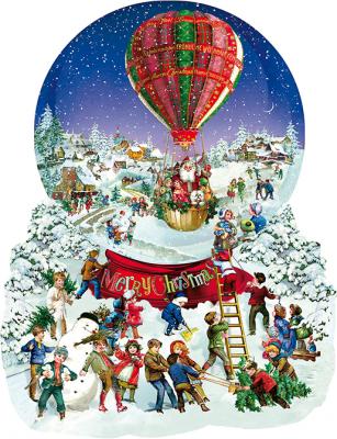 SUNSOUT Puzzle Pi&egrave;ces XXL - Barbara Behr - Old Fashioned Snow Globe
