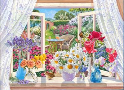 HOP HOUSE OF PUZZLES Puzzle Pi&egrave;ces XXL - Brise d'Ete HOP - House of Puzzles