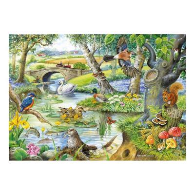 HOP HOUSE OF PUZZLES Pi&egrave;ces XXL - Contes De La Rivi&egrave;re 