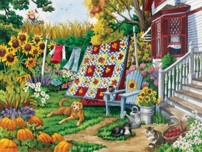 SUNSOUT Puzzle Pi&egrave;ces XXL - Country Autumn 