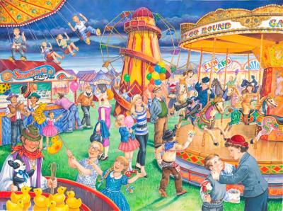 HOP HOUSE OF PUZZLES Pi&egrave;ces XXL - Fairground Rides 
