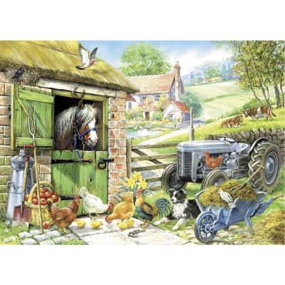 HOP HOUSE OF PUZZLES Pi&egrave;ces XXL - Down On The Farm 