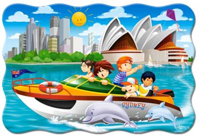  Castorland Voyage &agrave; moteur &agrave; Sydney, Puzzle 20Teil maxi - - Puzzle
