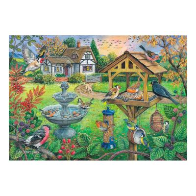 HOP HOUSE OF PUZZLES Pi&egrave;ces XXL - Table &Agrave; Oiseaux 
