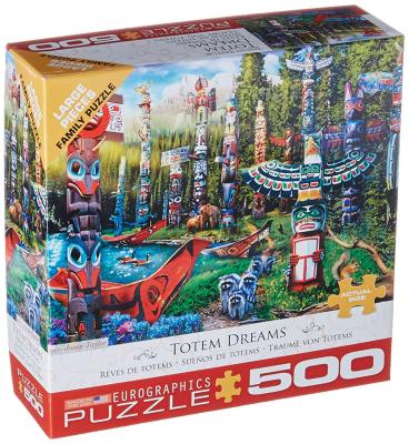 EUROGRAPHICS Puzzle Pi&egrave;ces XXL - Totem Dreams 