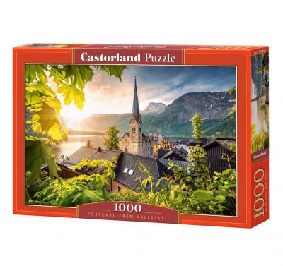 CASTORLAND  Carte postale de Hallstatt, Puzzle 1000 Teile - - Puzzle