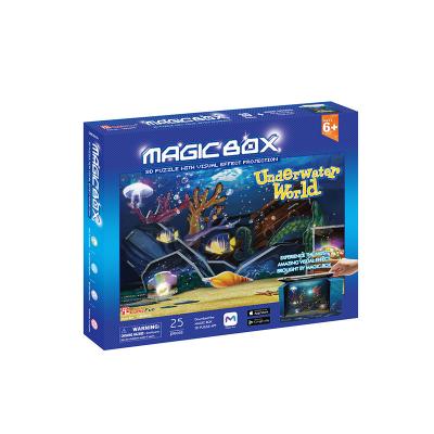 CUBIC FUN Puzzle 3D - Magic Box - Underwater World (Difficult&eacute;: 4/6) 
