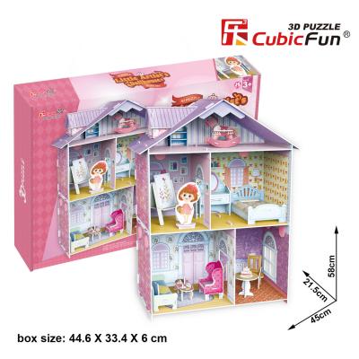 CUBIC FUN Puzzle 3D - Pianist's Home (Difficult&eacute;: 4/6) 