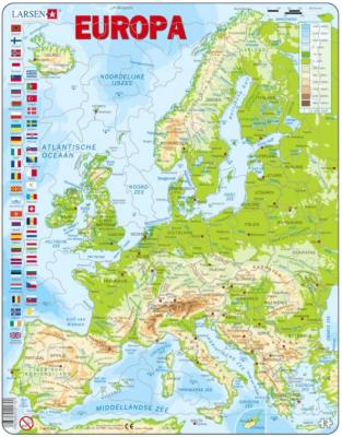 LARSEN  casse-t&ecirc;te Maxi G&eacute;ographie : Europa87 pi&egrave;ces