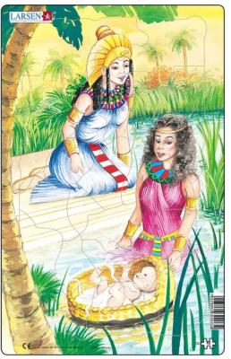 LARSEN Puzzle Cadre - Jonas et Mo&iuml;se 2 