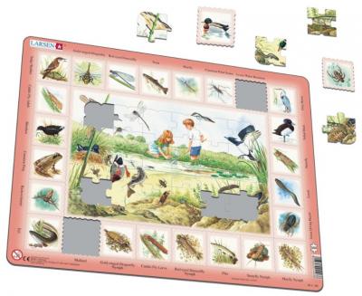 LARSEN Puzzle Cadre - L'&eacute;tang 