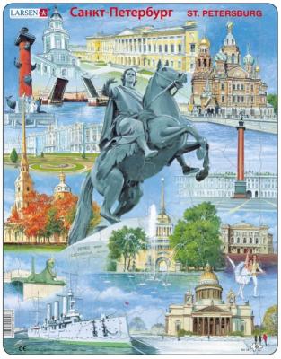 LARSEN Puzzle Cadre - Souvenirs de Saint-Petersburg, Russie 