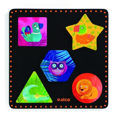 DJECO Puzzle en Bois - Geochic 