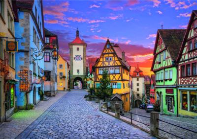 DTOYS Puzzle Rothenburg, Allemagne 