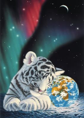 GRAFIKA Puzzle Schim Schimmel - Earth Light 