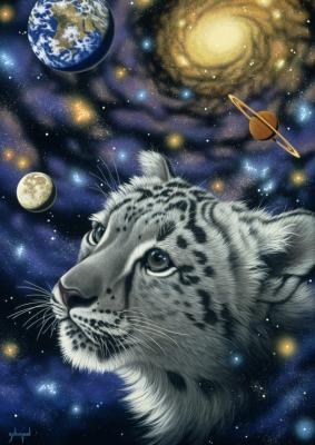 GRAFIKA Puzzle Schim Schimmel - One with the Universe 