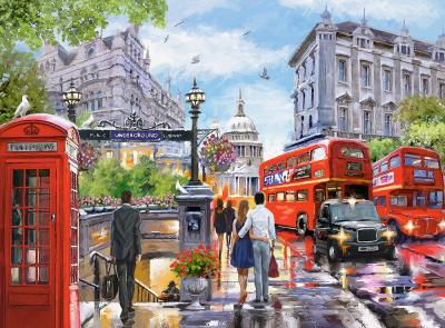 CASTORLAND  Printemps &agrave; Londres, Puzzle 2000 Teile - - Puzzle