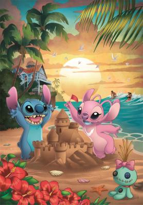 CLEMENTONI Puzzle de 500 pi&egrave;ces enfant  Disney Stitch