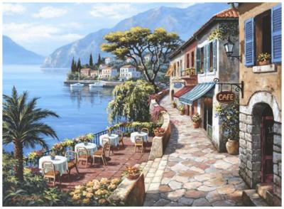 PERRE ANATOLIAN Puzzle Sung Kim : Le caf&eacute; sur la rive Perre / Anatolian