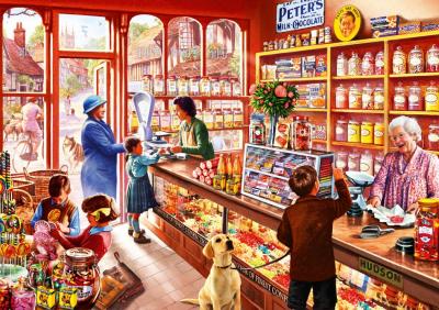 BLUEBIRD PUZZLE  SweetShop Confiserie 1000 pieces