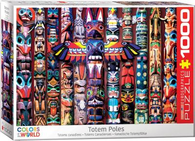 EUROGRAPHICS  Canadian Totem Poles (1000)