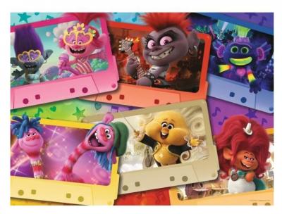 NATHAN Puzzle 150 pi&egrave;ces : Les Trolls : Les six mondes 
