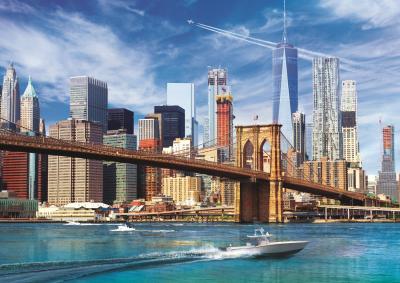TREFL  puzzle mod&egrave;le vue de new-york 500 pi&egrave;ces, 37331, multicolore