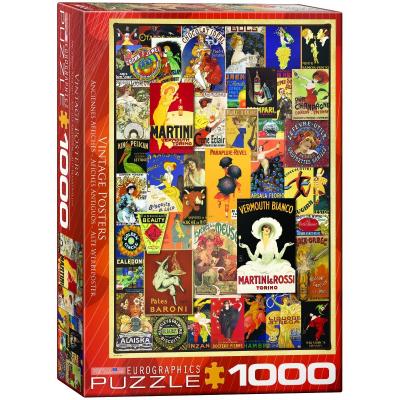 EUROGRAPHICS  Vintage Posters Jigsaw Puzzle (1000 Piece)