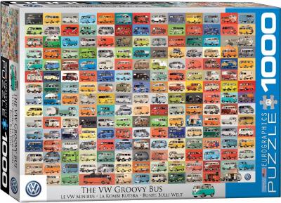 EUROGRAPHICS  Volkswagen Groovy Bus Puzzle (1000 Piece) 