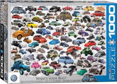 EUROGRAPHICS  ""VW Beetle vous ne Yours (Puzzle 1000p, multicolore)
