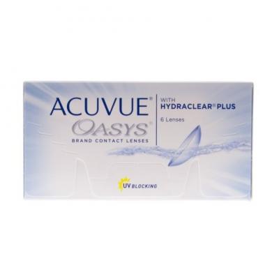 ACUVUE  Oasys (6 lentilles) + Solunate Multi-Purpose 400 ml avec &eacute;tui