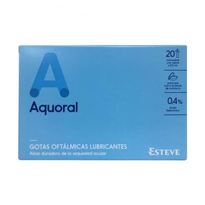 AQUORAL Esteve  Gouttes Ophtalmiques 20 X 0 5ml