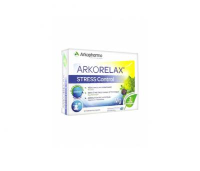 ARKOPHARMA  Arkorelax Stress Control - 30 Cp - Bo&icirc;te 30 comprim&eacute;s