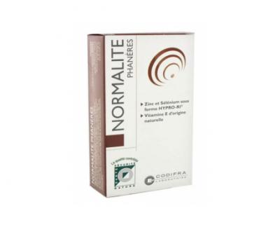 CODIFRA  Normalite phan&egrave;res cheveux et ongles 60 g&eacute;lules