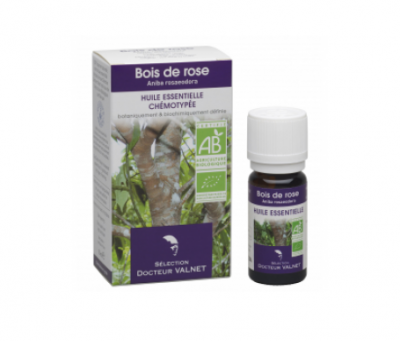 DOCTEUR VALNET  Huile essentielle de bois de rose bio flacon 10ml