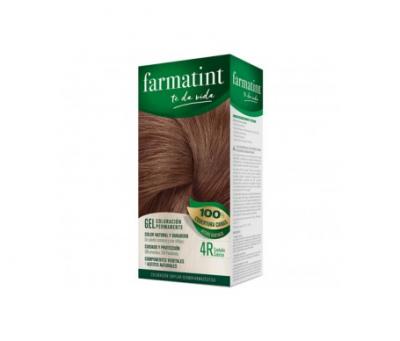 FARMATINT  Coloration Permanente Sans Ammoniac Blond Fonc&eacute; 130 ml 4R